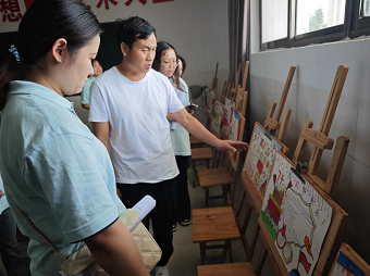 走进曲靖沾益桃园小学，探寻教育发展之道——高职学院小学教育系开展暑期社会实践活动 第 5 张